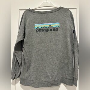 Patagonia Women's Heather Gray Crew Neck Sweater